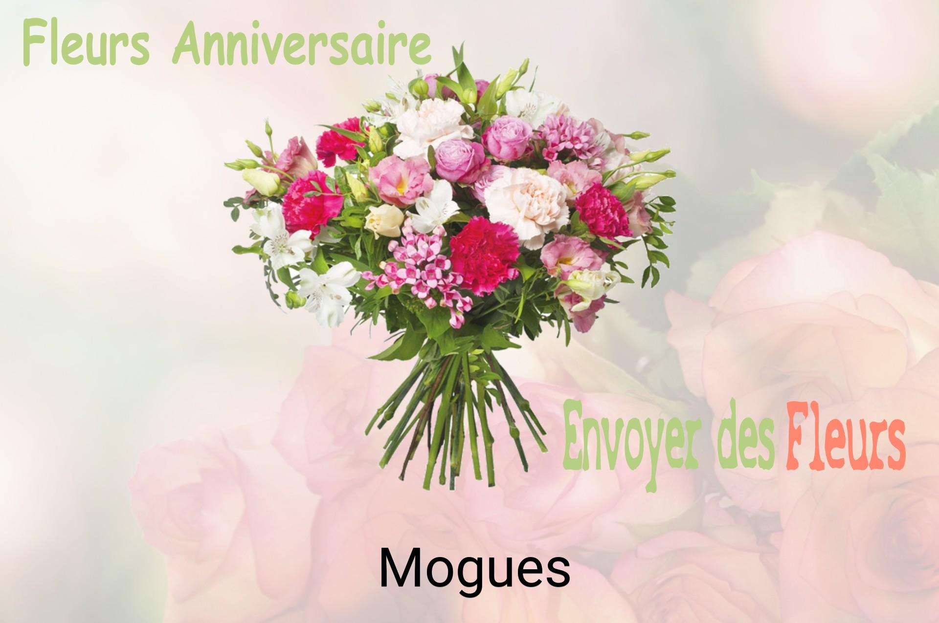 Bouquet de fleurs d’anniversaire livré à Mogues